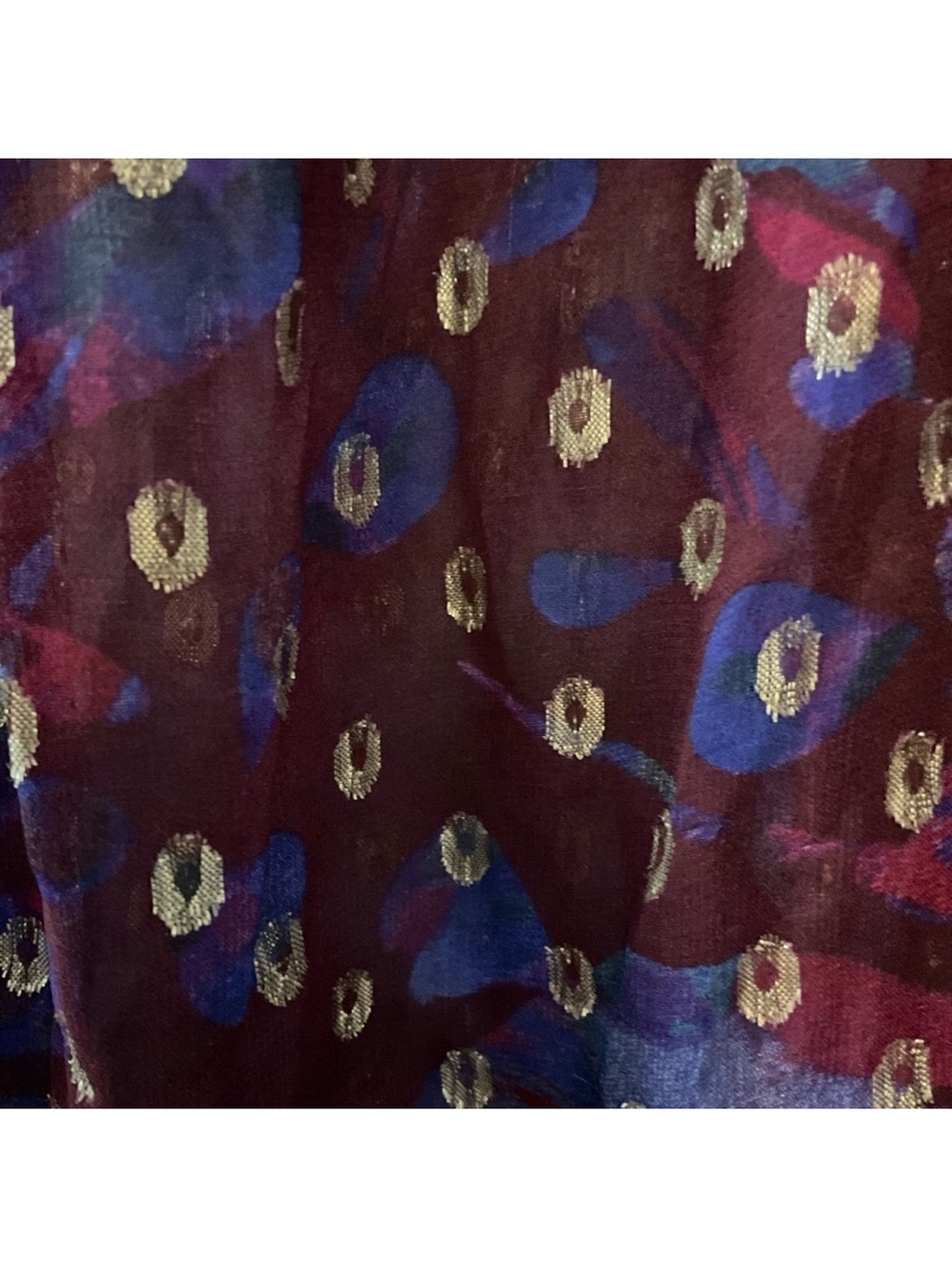 Cleobella Dara Top Purple Blue
Confetti Print Blouse Size XL - Picture 9 of 12